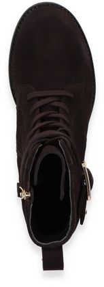 BOSS Damen-Boots aus Leder 102292000000 (Rotbraun)