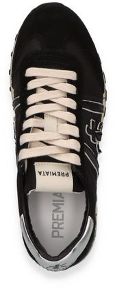 Premiata LUCY Damen-Sneaker 101002000040 (Schwarz)