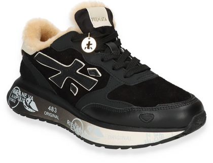 Premiata LAURYN Damen-Sneaker 193002000007 (Schwarz)