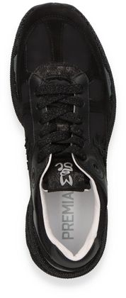 Premiata MASE Damen-Sneaker 101002000016 (Schwarz)