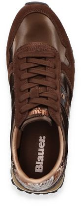 Blauer MILLEN Damen-Sneaker 101202000022 (Dunkelbraun)