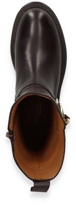 Konstantin Starke TOMAIA Damen-Boots aus Leder 102201000016 (Dunkelbraun)