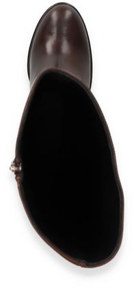 Phillip Hardy Damen-Stiefel aus Leder 190201000007 (Dunkelbraun)