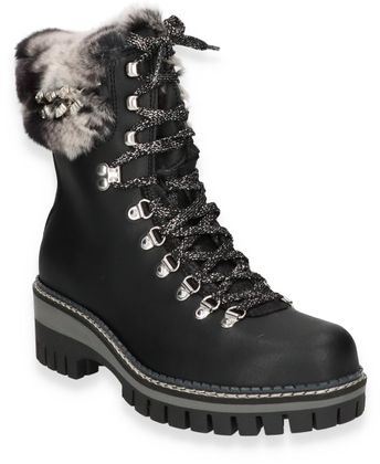 NIS New Italia Shoes Damen-Winter Boots 197001000002 (Schwarz)