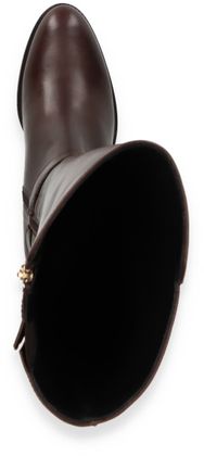 Phillip Hardy Damen-Stiefel aus Leder 190201000006 (Dunkelbraun)