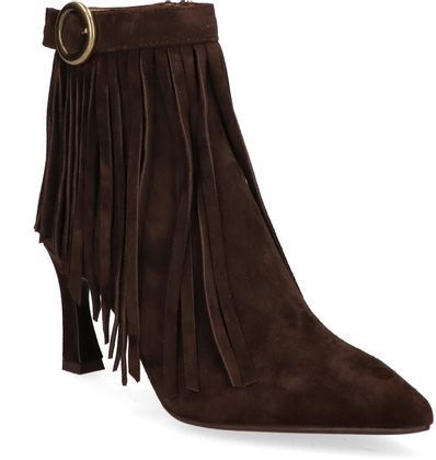 Phillip Hardy Damen-Stiefeletten aus Leder 106202000023 (Braun)