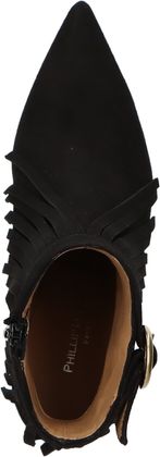 Phillip Hardy Damen-Stiefeletten aus Leder 106002000046 (Schwarz)