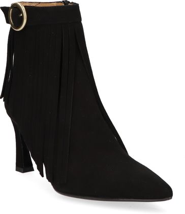 Phillip Hardy Damen-Stiefeletten aus Leder 106002000046 (Schwarz)