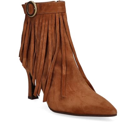 Phillip Hardy Damen-Stiefeletten aus Leder 106222000016 (Braun)