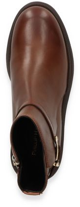 Phillip Hardy Damen-Boots aus Leder 102221000005 (Dunkelbraun)
