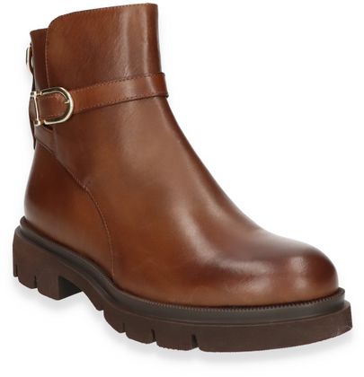 Phillip Hardy Damen-Boots aus Leder 102221000005 (Dunkelbraun)