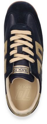 Back 70 JOGGER Damen-Sneaker 101102000026 (Dunkelblau/Gold)
