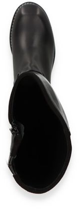 Donna Carolina Damen-Stiefel aus Leder 190001000017 (Schwarz)