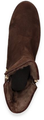 Konstantin Starke Damen-Boots aus Leder 192202000009 (Dunkelbraun)