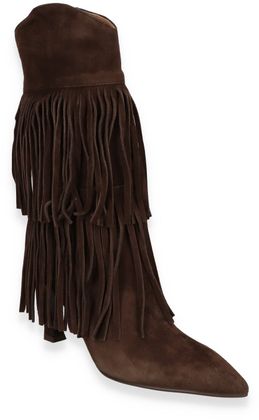 Phillip Hardy Damen-Western Boots 107202000017 (Dunkelbraun)