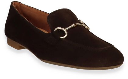 Paul Green Damen-Slipper aus Leder 110202000005 (Dunkelbraun)