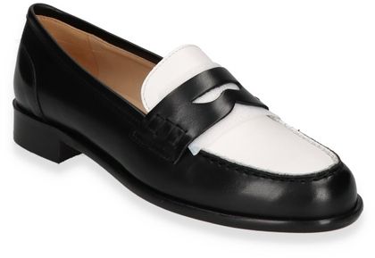 Konstantin Starke Damen-Slipper 110801000000 (Schwarz/Weiß)