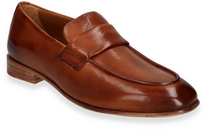 Melvin & Hamilton CAMERON Damen-Slipper aus Leder 100221000005 (Mittelbraun)