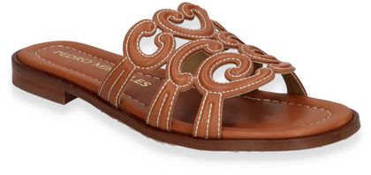 Pedro Miralles ATENEA Damen-Pantoletten 180221000006 (Hellbraun)