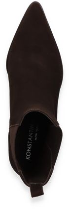 Konstantin Starke Damen-Stiefeletten aus Leder 105202000013 (Dunkelbraun)