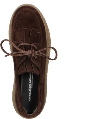 Kennel & Schmenger Damen-Schnürschuhe 101202000028 (Dunkelbraun)