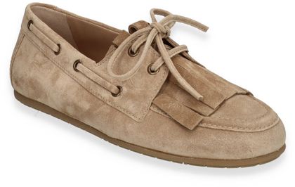 Kennel & Schmenger Damen-Schnürschuhe aus Leder 101302000153 (Beige)