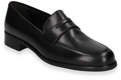 Konstantin Starke Damen-Slipper aus Leder 103001696626 (Schwarz)