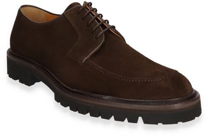 Richard Gordon Herren-Schnürschuhe aus Leder 241202000002 (Dunkelbraun)