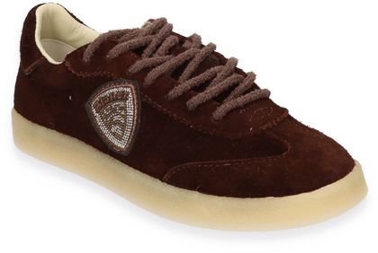 Blauer Damen-Sneaker 100222000023 (Hellbraun)