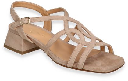 Phillip Hardy Damen-Sandalen aus Leder 184302000019 (Beige)