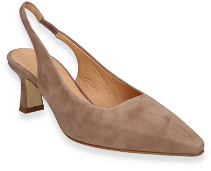 Phillip Hardy Damen-Slingpumps aus Leder 131302000003 (Taupe)