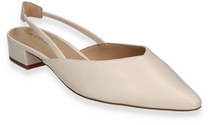 Peter Kaiser Damen-Slingpumps aus Leder 130301000016 (Beige)