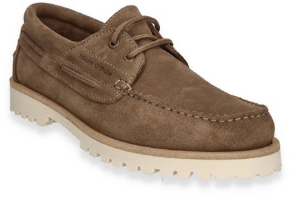 Marc O'Polo Herren-Schnürschuhe aus Leder 241222000006 (Mittelbraun)