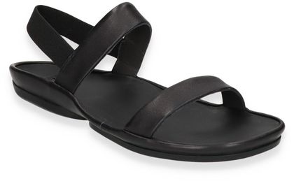 Camper RIGHT ISLA Damen-Sandalen aus Leder 184001000032 (Schwarz)