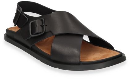 Camper LLUC SANDAL Herren-Sandalen aus Leder 282001000004 (Schwarz)