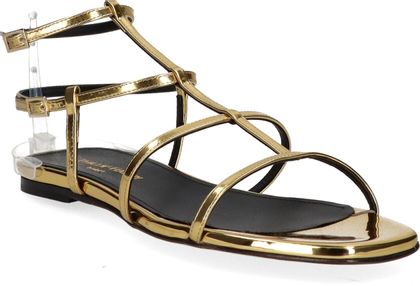 Phillip Hardy Damen-Sandalen aus Leder 184901000011 (Gold)