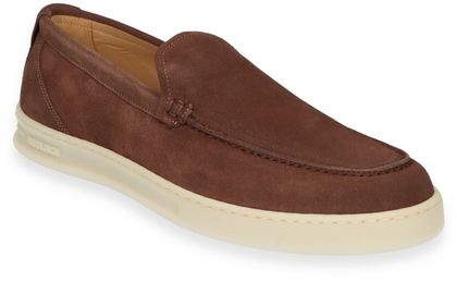 Woolrich Herren-Slipper aus Leder 226202000021 (Dunkelbraun)