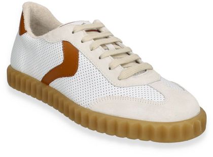 Voile Blanche INES Damen-Sneaker 101781000092 (Weiß/Braun)