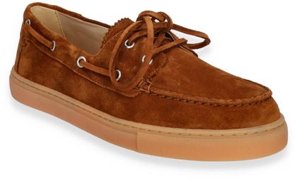 Marc O'Polo Damen-Schnürschuhe 101222000047 (Mittelbraun)