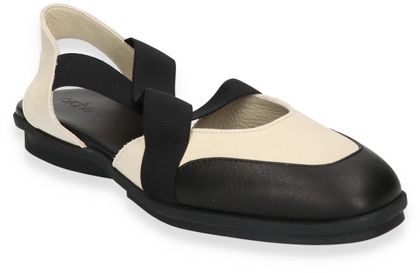 Arche DINABY Damen-Ballerinas 100081000004 (Schwarz/Beige)