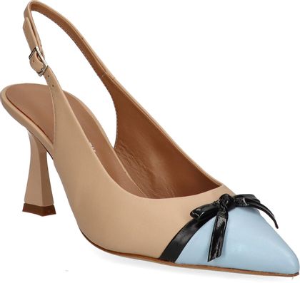 Phillip Hardy Damen-Slingpumps 132381000000 (Beige/Hellblau)