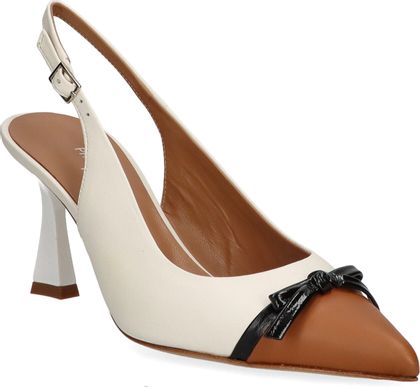 Phillip Hardy Damen-Slingpumps 132301000007 (Beige/Braun)
