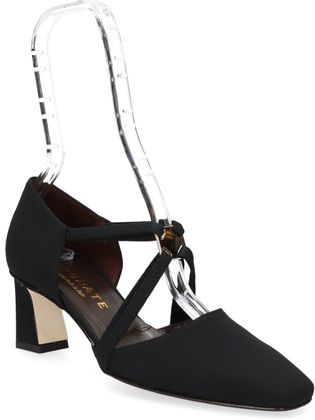 Brunate Damen-Pumps aus Leder 121007000002 (Schwarz)