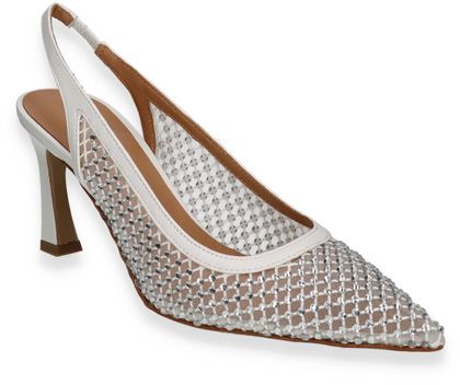 Phillip Hardy Damen-Slingpumps 132707000000 (Weiß)