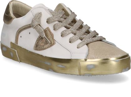 PHILIPPE MODEL PRSX LOW Damen-Sneaker 101781000094 (Weiß/Gold)