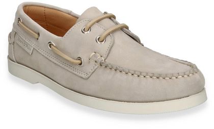 Marc O'Polo Damen-Bootsschuhe 101702000019 (Creme)