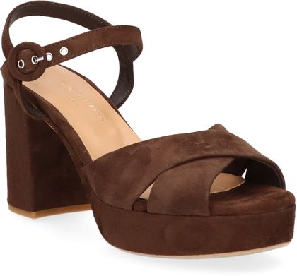 Phillip Hardy Damen-Plateau-Sandalen 183202000007 (Braun)