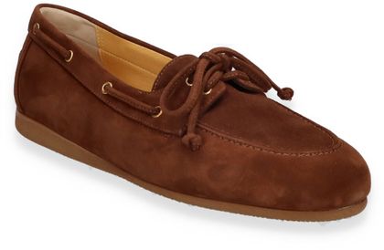 Trumans Damen-Schnürschuhe aus Leder 101202000111 (Dunkelbraun)