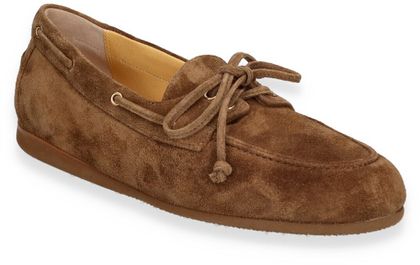 Trumans Damen-Bootsschuhe aus Leder 101222000218 (Mittelbraun)