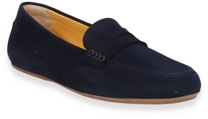 Trumans Damen-Slipper aus Leder 103102000025 (Dunkelblau)